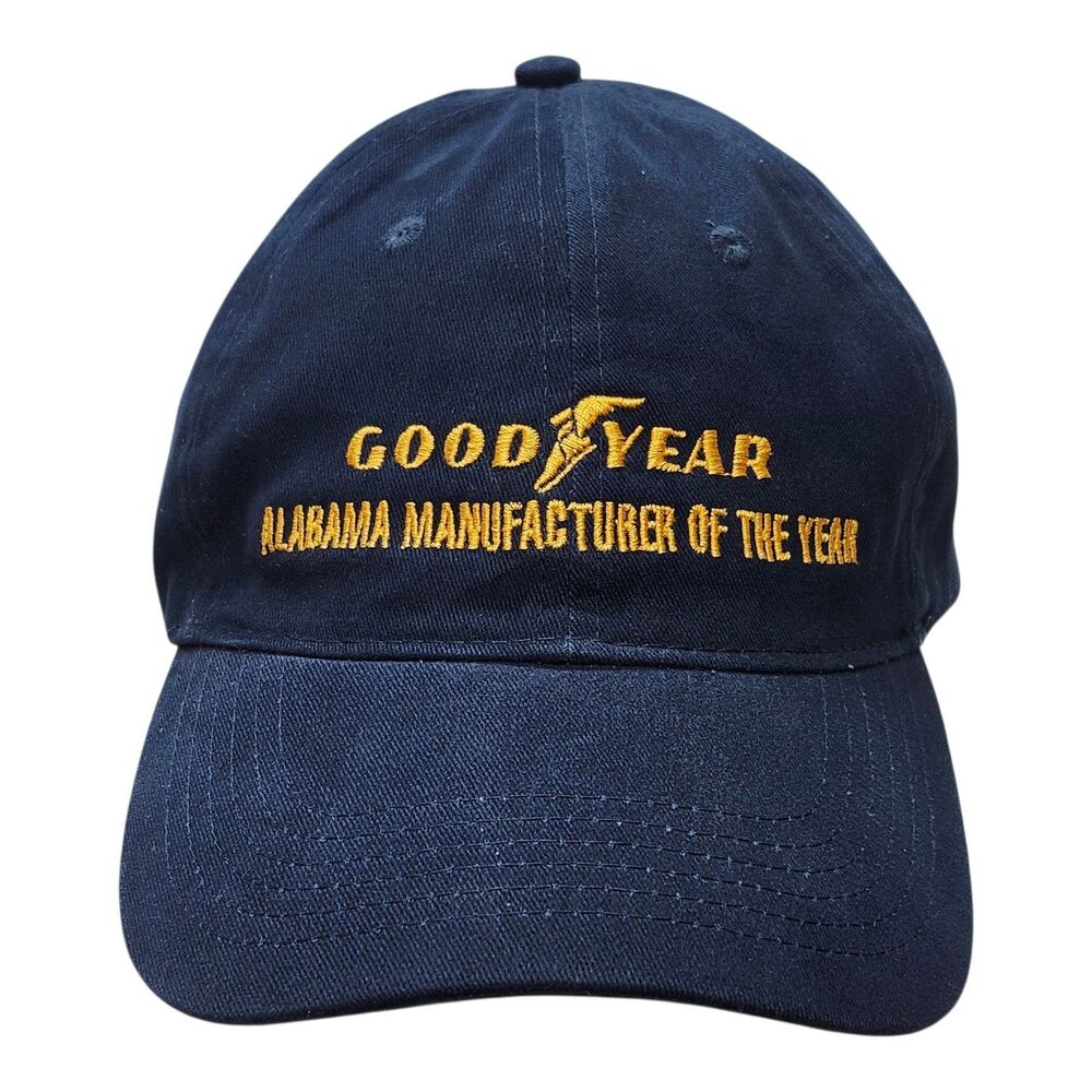 Goodyear Tires Hat Alabama Manufacturer of the Year Blue Embroidered Baseball Ca
